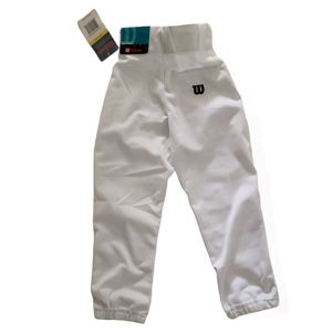 Wilson Softball White Pants XSMALL